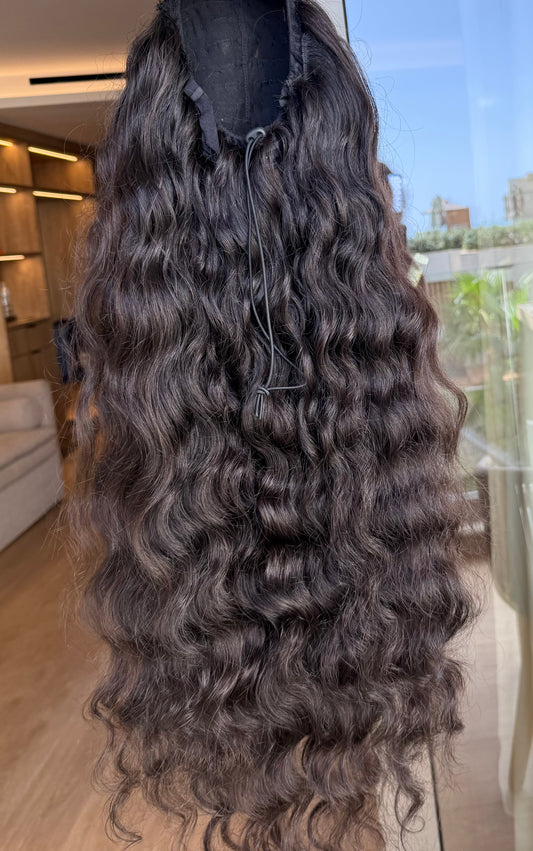Héra Raw Indien Half Wig